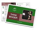 Blonde Sensual Woman In Black Lingerie Poses For Studio Shot Postcard