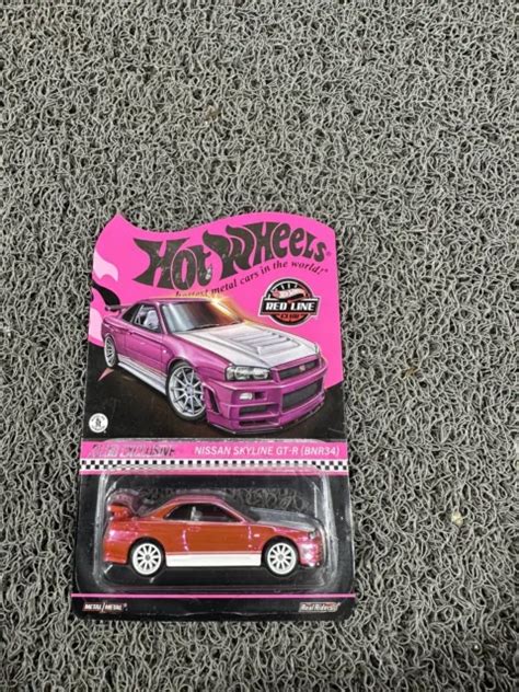 HOT WHEELS RLC Pink Nissan Skyline GTR R EUR PicClick IT
