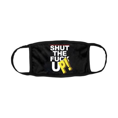 Sean Price Shut The Fuck Up Face Mask Shop The Duck Down Music Official Store
