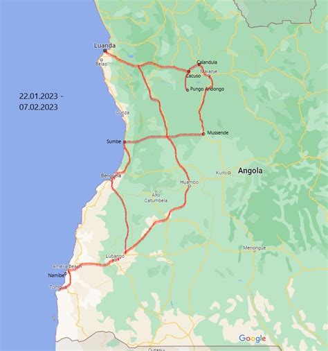 Angola, January - February 2023