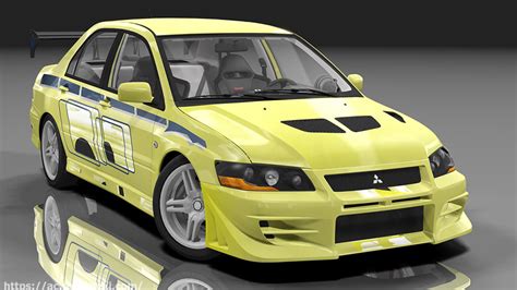 Assetto Corsa Lancer Fast Furious Mitsubishi Lancer