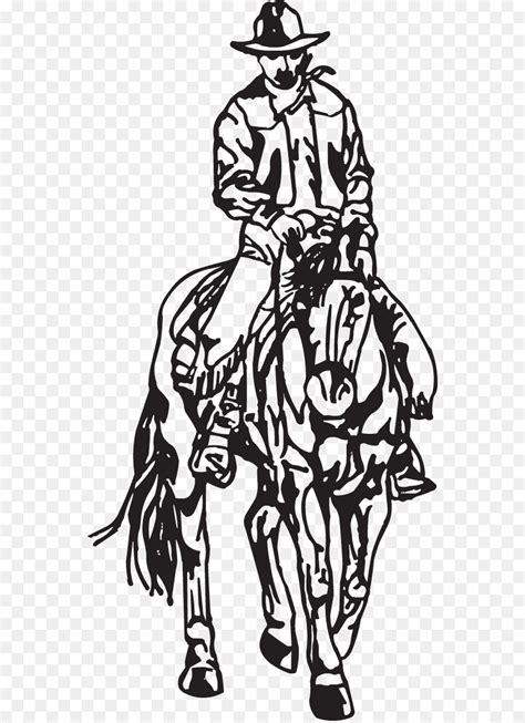 Мустанг, наклейка, ковбой