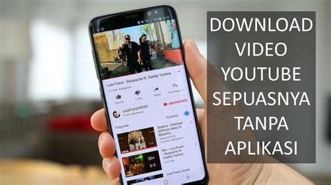 TUTORIAL CARA MENDOWNLOAD VIDEO YOUTUBE DI HP TANPA APLIKASI - YouTube