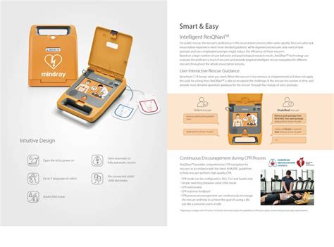 Mindray BeneHeart C1A Semi Automated External Defibrillator (AED), For ...