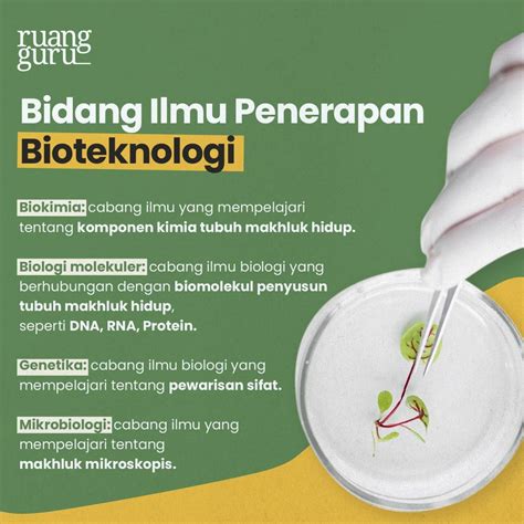 Bioteknologi Modern Pengertian Ciri Manfaat Contoh Produk