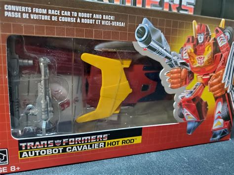 Transformers Autobot Cavalier Hot Rod Reissue Vintage Toy Mall