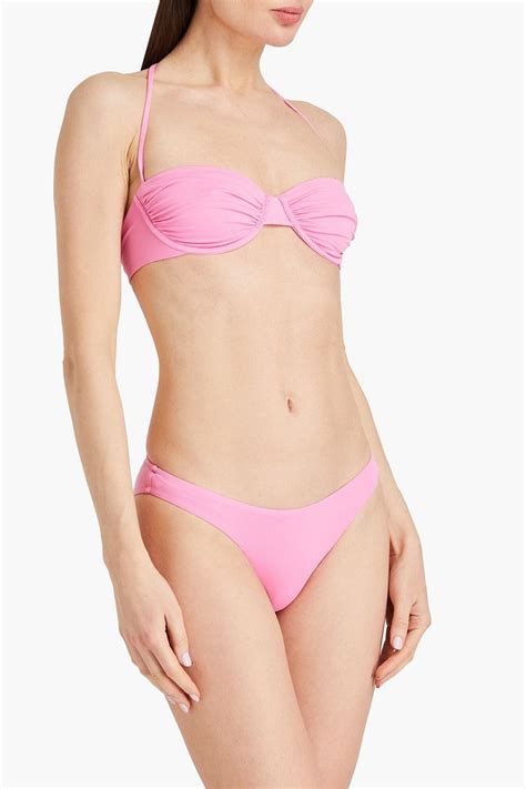 Melissa Odabash Barbados Underwired Bandeau Bikini Top The Outnet