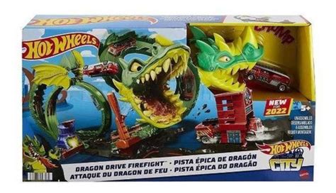 Pista Hot Wheels City Ataque Do Drag O Mattel Parcelamento Sem Juros