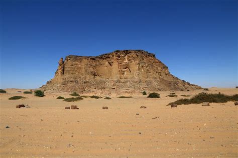 Jebel Barkal Is Sacred Mountain In Sudan Africa Stock Image Image Of