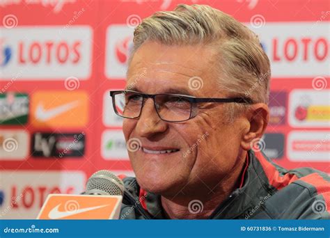Adam Nawalka Editorial Photo Image Of Warsaw League 60731836