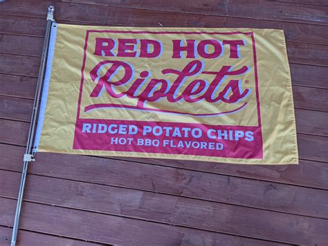 Red Hot Riplets Flag 3 X 5 Old Vienna Of St Louis