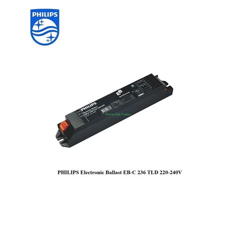 PHILIPS Electronic Ballast EB-C 236 2x36W TLD 220-240V | Shopee Malaysia