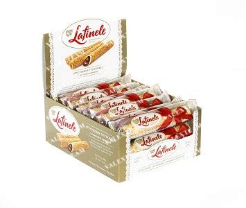 Lafinele Chocolate Filling in Glaze with Peanuts. 468g. 24pcsx19g ...