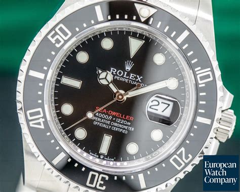 Rolex 126600 Sea Dweller RED 43mm SS 32707 European Watch Co