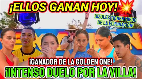 AVANCE CAP 12 ELLOS GANAN HOY GOLDEN ONE REVELADA AZULES