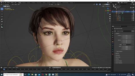 D Model Nora Naked Girl In Bikini Vr Ar Low Poly Cgtrader
