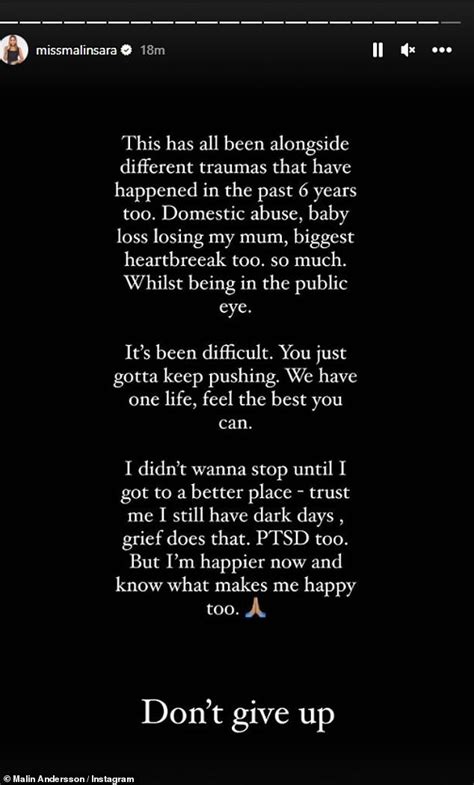 Malin Andersson Displays Her Toned Figure In A Skimpy Purple Bikini Daily Mail Online