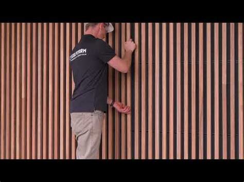 Sculptform Click On Batten Interior Wall Installation Installing The