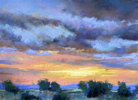 Soft Pastel Landscape