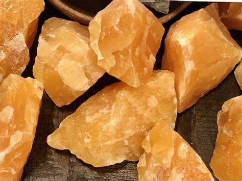 Calcite Orange Raw