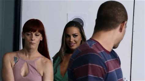 A Woman With Elastic Breasts Right In The Office Enjoys Sex With A Guy