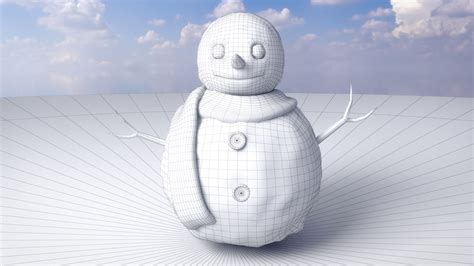 Snowman 3D - TurboSquid 2317544