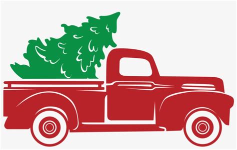 Christmas Truck With Tree Png 20 Free Cliparts Download Images On
