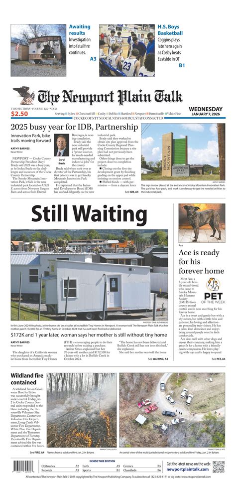 Digital subscription growth is expected for Newport Plain Talk 19