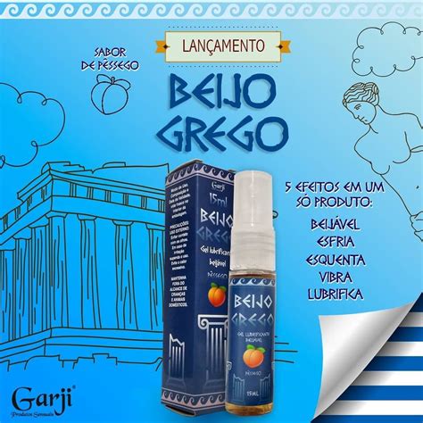 Beijo Grego Gel lubrificante beijável anal ml