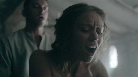 Tamaryn Payne Sex Scene From Vikings Scandal Planet