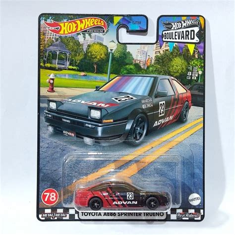 Hot Wheels Premium 豐田 AE Sprinter Trueno Boulevard Advan 日 蝦皮購物