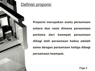 proporsi  arsitektur