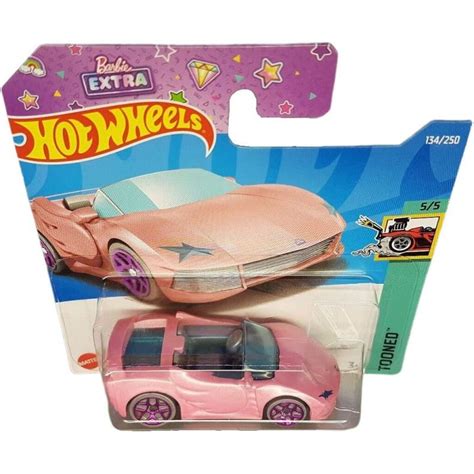 Hot Wheels Barbie Extra Tooned Pink Cabriolet Hcx Barbiepedia
