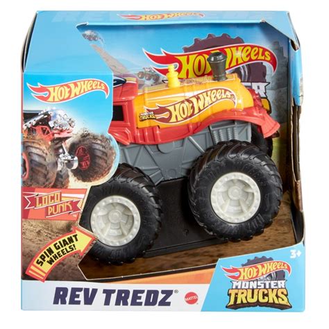 Mattel Hot Wheels Rev Tredz Loco Punk Monster Truck Ct Shipt