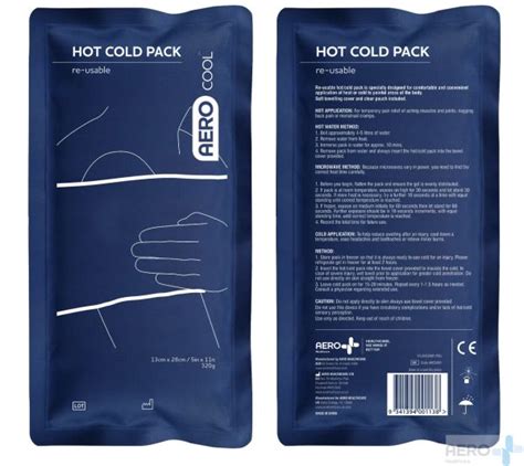 Aerocool Reusable Gel Hot Cold Pack G M Workwear Safety Gympie