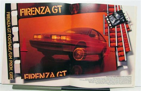 1987 Oldsmobile Toronado Trofeo Cutlass Ciera 442 Firenza Gt Specs Brochure