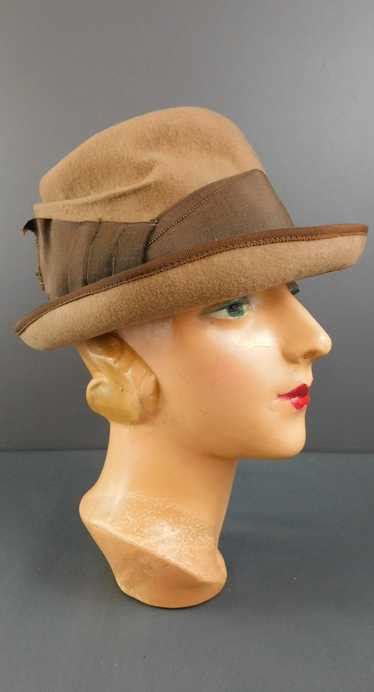 Vintage 1920s Fedora Hat Gem