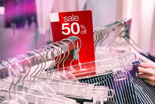 Sale sign in the shopping mall. Discount tag. Bangkok. | Flickr