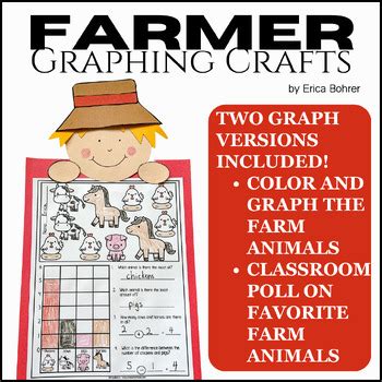 Farm Graphing Craft By Erica Bohrer Tpt