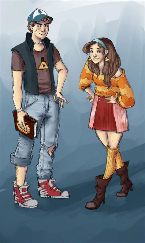 Gravity Falls Grown Up By Irezel On Deviantart