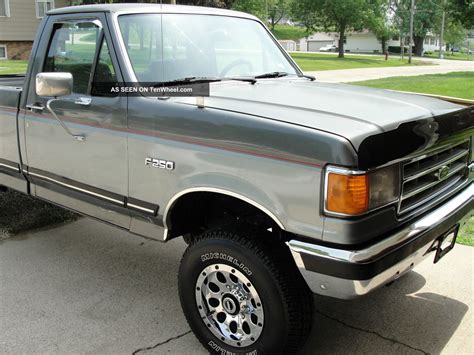 1988 Ford F 250 Xlt Lariat Standard Cab Pickup 2 Door 5 0l 4x4