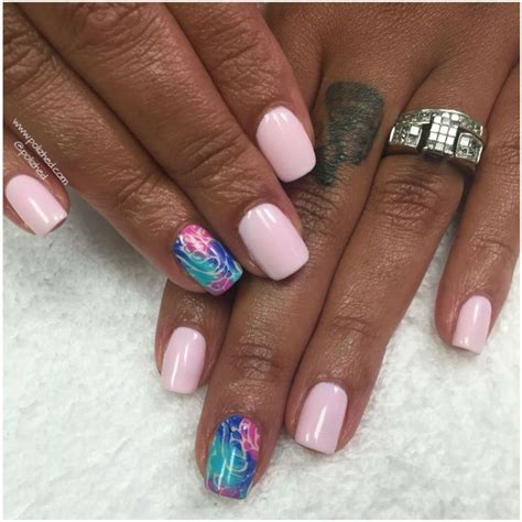 50 Gorgeous Gel Nail Designs On Natural Nails For Black Women Coils