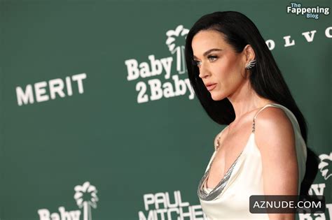 Katy Perry Sexy Shows Off Her Hot Pokies In A Stunning White Silk Dress At Baby Baby Gala Event