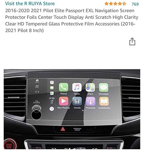 Screen Protector Honda Ridgeline Owners Club Forums