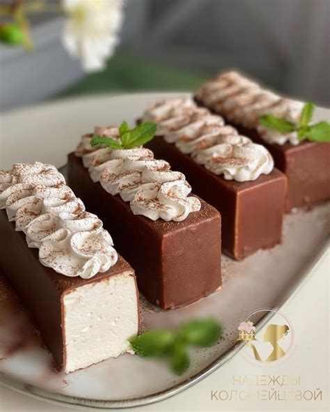 Пирожное Птичье Молоко 🎂 как конфеты в детстве — рецепт без выпечки ...