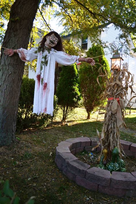 ideas  halloween decorations yard   easy tips