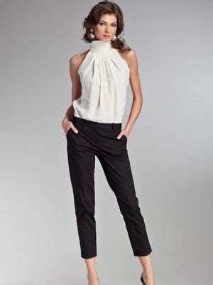 С чем и как носить женские брюки: зауженные и укороченные, классические ...