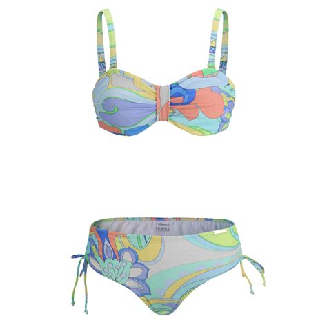 Bandeau Bikini C weiß bunt amalfi coast 48 32350203 19