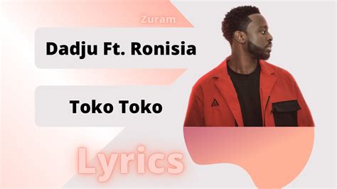 Dadju Ft Ronisia Toko Toko Lyrics Paroles YouTube