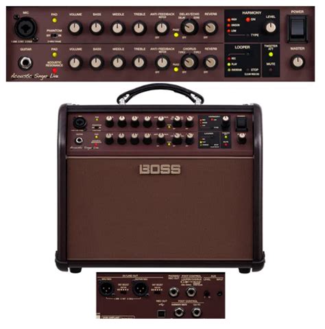 Amplificador de guitarra Boss Acoustic Singer Live, 60W | SP Digital